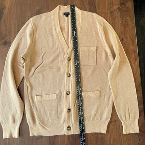 J. Crew cotton/cashmere cardigan